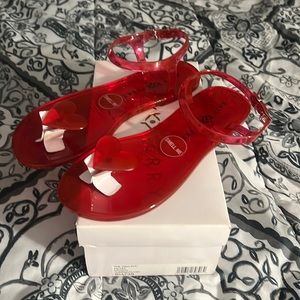 Katy Perry Heart Jelly sandals! Woman size 8, BRAND NEW!